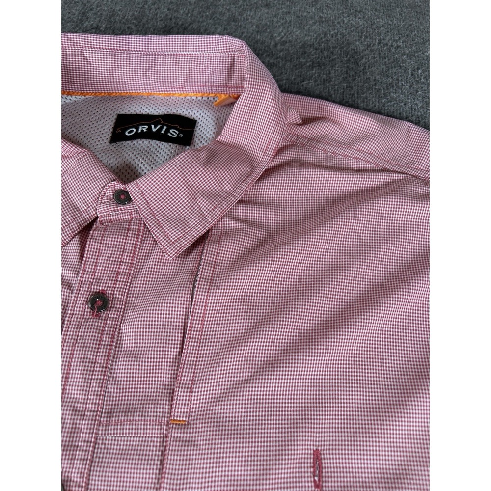 Orvis Trout Bum Shirt Mens 2XL Long Sleeve Roll Tab Outdoor Fishing